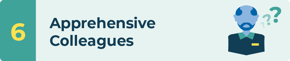 Apprehensive Colleagues